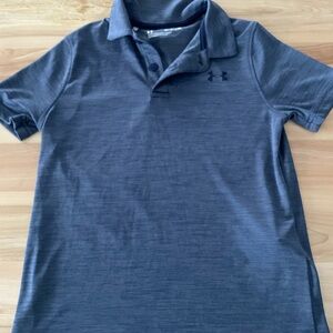 Under Armour Men's Dark Gray Polo Shirt